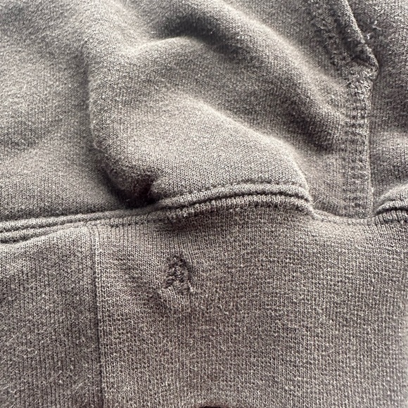 Carhartt Original Fit Zip Up Hoodie Gray Black Sweatshirt Small - Picture 6 of 6